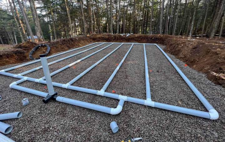 Installation de fosse septique Val-des-Monts